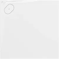 Villeroy & Boch quadratische Duschwanne Ecora, Weiß Alpin, 1000 x 1000 mm, Höhe 35 mm, Innentiefe 22 mm