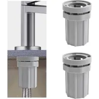 OEM Kunststoffschrauben 2 Stück - ABS - schnell zu installierende - anti-lost - Wasserhahn - Küchen- und Badezimmer - 32mm