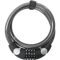 Contec Zahl.Kab.Schl. Ecoloc 15 mm X 85 cm, Schwarz