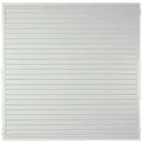 Tetzner & Jentzsch T&J LIGHTLINE Kunststoff Zaunelement 1800 x 1800 mm Weiß