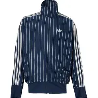 Adidas Sweatshirt Firebrid Pinstripes Track Top KR7228 Dunkelblau Regular Fit