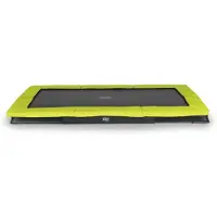 Exit Silhouette Sporttrampolin 244x366cm, Bodentrampolin, Rechteckig, für Kinder, Grün