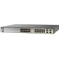 Cisco - WS-C3750G-24TS-E1U - Catalyst 3750 24 10/100/1000 + 4 SFP Enh Multilayer