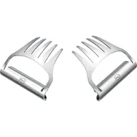 Rösle Fleischkrallen Pulled Pork Silber (2-teilig)