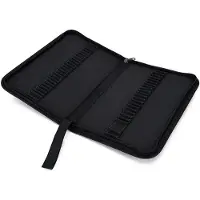 OEM 48-Sloten Oxford Pencil Case - Moderne Tas mit Grosse Fähigkeit für Büro und Schule - Schwarz - Neuester Stil
