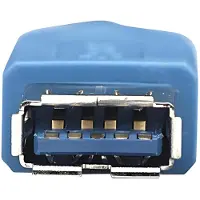 IC Intracom 1.0m USB 3.0 A M/F, 1 m, USB A, USB A, USB 3.2 Gen 1 (3.1 Gen 1), Männlich/Weiblich, Blau