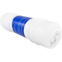 BEM Sedimentfilter, Vorfilter gegen Sand und Schmutz, M6 PP-Filter für Wasserfilter mit Wasseranschluss + Quickkupplung Winkel für Schlauch, beidseitig 1/4 Zoll