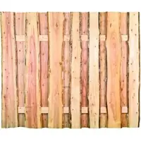 Tetzner & Jentzsch T&J Sichtschutzzaun JÜTLAND Sichtschutz Bohlenzaun, 180x150 cm