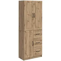 Syfax Schrankset 2 pcs Artisan-Eiche Holzwerkstoff