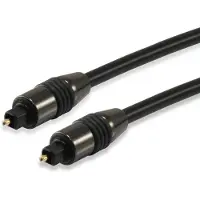Equip 147922, TOSLINK, Männlich, TOSLINK, Männlich, 3 m, Schwarz