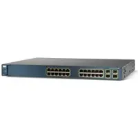 Cisco Catalyst 3560G-24TS-E, L2, gemanaged, 28, 24, 28, 1000Base-T, 100Base-TX, 10Base-T, 12000 Eintragungen, 10/100/1000 Mbps