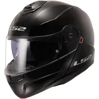 LS2 FF908 STROBE II Glanz Schwarz 06 Klapphelm Größe 2XL