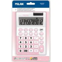 Milan Rosa Taschenrechner Mit 12 Stellen In Blisterverpackung + Edition-serie