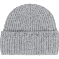 Cavallo Mütze RONNI grey melange Strick Sportswear HW 25, Größe:Stück