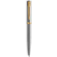 Waterman Kugelschreiber IMPRESSION Stainless SteelGT M Blau Geschenkbox