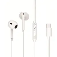 Conceptronic BRENDAN02W USB-C Earbud-Headset, Kabelgebunden, Anrufe/Musik, 20 - 20000 Hz, 13 g, Kopfhörer, Weiß