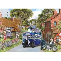 The House of Puzzles Puzzle Tight Corner 500 Teile Nostalgie