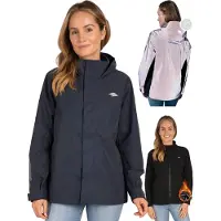 Valkental Reflektierende & Wasserdichte 3in1 Jacke Damen [Fleece Zipp-In & Verstaubare Kapuze] Geeignet als Winterjacke, Regenjacke & Fahrradjacke