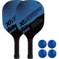 Softee Wooden Pickleball-set