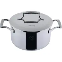 Saveur Selects - Voyage Kochtopf - Ø22 cm - Dreischicht-Edelstahl - PFAS-frei - Induktion - Backofenfest