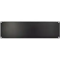 Inter-Tech 88887270, Blindverschlussplatte, Schwarz, 1 Stück(e)