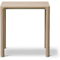 Fredericia Furniture - Piloti Sofatisch, 39 x 46,5 cm H 35 cm, Eiche hell geölt