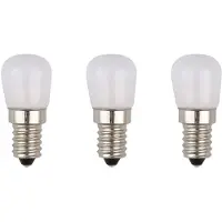 SPL E14 LED Röhrenlampe 1,5W 3000K Warmweiß Opal 3 Stück