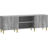vidaXL TV-Schränk 150 x 31 x 50 cm Grau Sonoma Holzwerkstoff