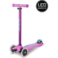 Micro Maxi Scooter Deluxe LED Lavender - Limited Edition Kinderroller