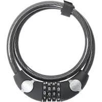 Contec Zahl.Kab.Schl. Ecoloc 12 mm X 85 cm, Schwarz