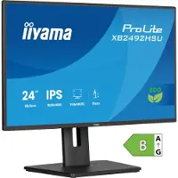 Iiyama ProLite XB2492HSU-B1, 60,5 cm (23.8"), 1920 x 1080 Pixel, Full HD, LED, 3 ms, Schwarz