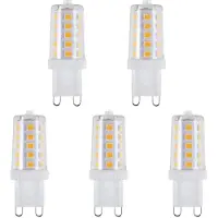 SPL G9 LED Röhrenlampe 3W 260lm 2700K Warmweiß 230V Dimmbar 5 Stück