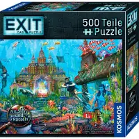 Kosmos EXIT - Das Puzzle: Der Schlüssel von Atlantis, 500 Stück(e), Stadt, 10 Jahr(e)