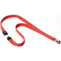 Durable Textilband Soft Colour 15mm mit Karabiner 44cm hell orange VE=16x10 Stück