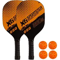 Softee Wooden Pickleball-set