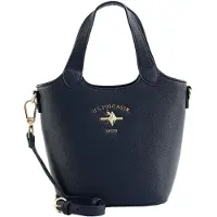 U.S. POLO ASSN. Umhängetasche Handtasche Stanford Mini Shopper Navy dunkelblau