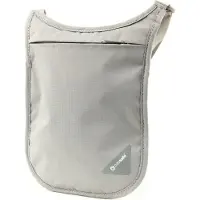 Pacsafe 10139103, Frau, Schultertasche, 1 Taschen, Grau, Einfarbig, Grau