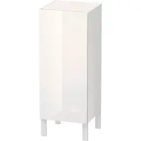 Duravit Halbhochschrank L-CUBE INDIVIDUAL 250/500x200/363x600/900mm Ans li we hgl Anschlag links weiß hochglanz