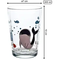 Luxentu Kinderbecher Unterwasserwelt mit Gravur 3er Set