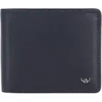 Golden Head Leder Geldbörse Polo RFID Protect Scheintasche 1135 Marineblau dunkelblau