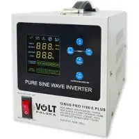 Volt! Przetwornica SINUSPRO 1100E PLUS 12/230V (700/1100W) (AGM, GEL, LiFePO4