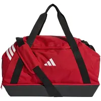 Adidas Sporttasche PERFORMANCE "TIRO MEDIUM DUFFELBAG MIT BODENFACH", team power rot 2, weiß, Obermaterial: 100% Polyester, Taschen Sporttasche