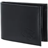 OXMOX Leder Geldbörse Leather RFID Protect Pocketbörse Crab 2.0 Embossed Black schwarz