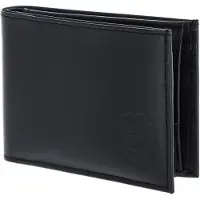 OXMOX Leder Geldbörse Leather RFID Protect Pocketbörse Freedom Lion Embossed Black schwarz