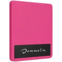 Dommelin Topper Spannbettlaken 10-14 cm Fuchsia (Satin 300TC)-120 x 210 cm