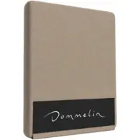 Dommelin Topper Spannbettlaken 5-9 cm Baumrinde (Organic Perkal)-200 x 210 cm