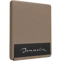 Dommelin Topper Spannbettlaken 10-14 cm Cappuccino (Perkal 200TC)-210 x 210 cm