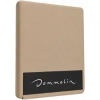 Dommelin Topper Spannbettlaken 10-14 cm Kaffee (Perkal 200TC)-140 x 200 cm