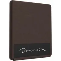Dommelin Topper Spannbettlaken 10-14 cm Braun (Satin 300TC)-140 x 200 cm