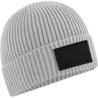 Beechfield - "Fashion" Mütze (Hellgrau/Schwarz)